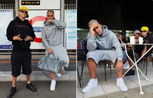 Veigh brilha em campanha de moda com Central Cee na Europa